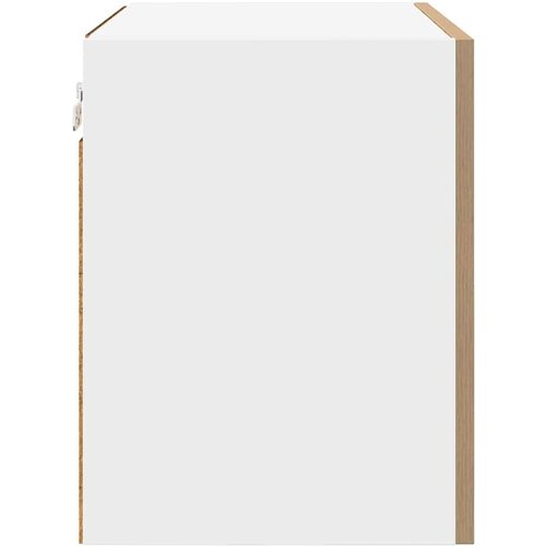  Viseći ormarić Riga Umjetnički hrast i bijela 50 x 31 x 40 cm Slike