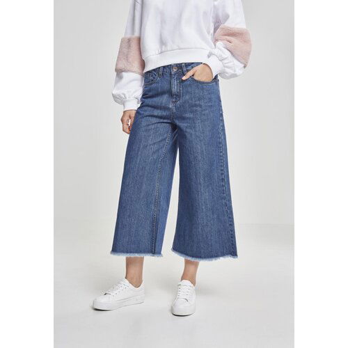 UC Ladies Women's denim Culotte ocean blue Slike