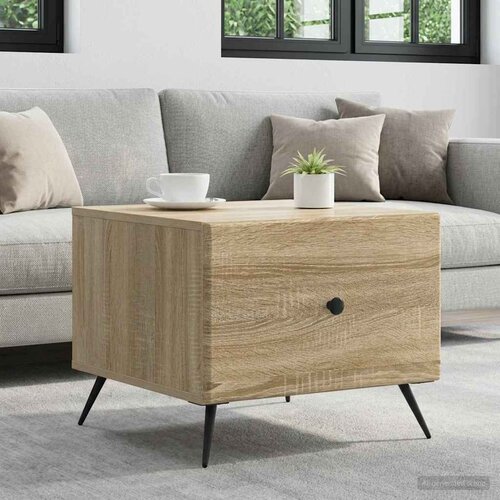  Kava Stol Hrast sonoma 49 x 50 x 40 cm Konstruirano drvo Cijene