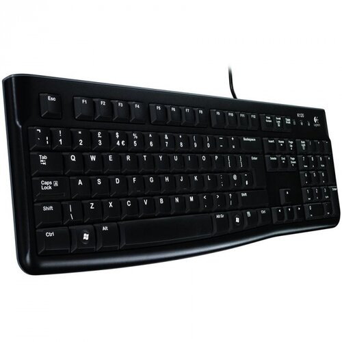 Logitech K120 Corded Keyboard - BLACK - USB - HRV-SLV-SRB -B2B Cijene