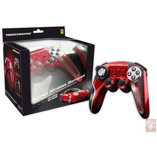 Thrustmaster Ferrari Wireless 430 Scuderia Limited Edition, PC/PS3 gamepad Slike