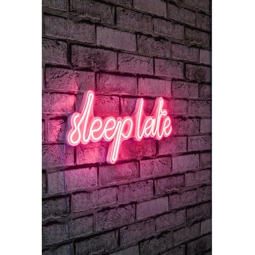 Wallity Dekorativna plastična LED rasveta Sleep Late Pink Cene