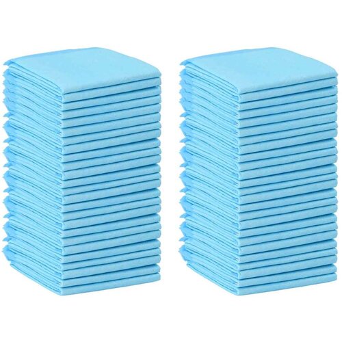  Jastučić za obuku ljubimaca 50 pcs Plava i bijela 60 x 45 cm Slike