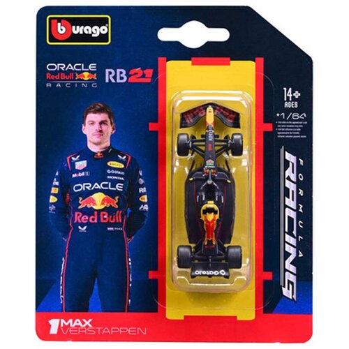 Bburago : Racing - Oracle Red Bull RB21 Japan Livery / Max Verstappen 1/64 Slike