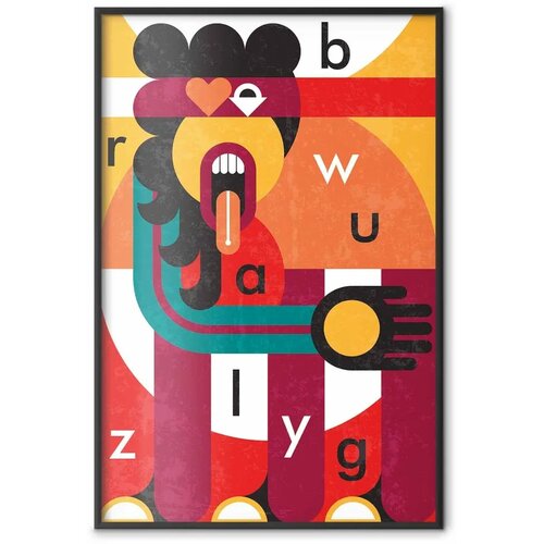  Plakat - Design Art 40x60 Crni okvir Cene