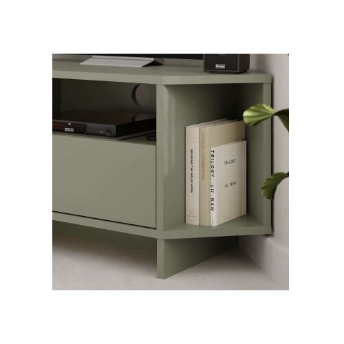 Hanah home tv polica viva ash green Slike