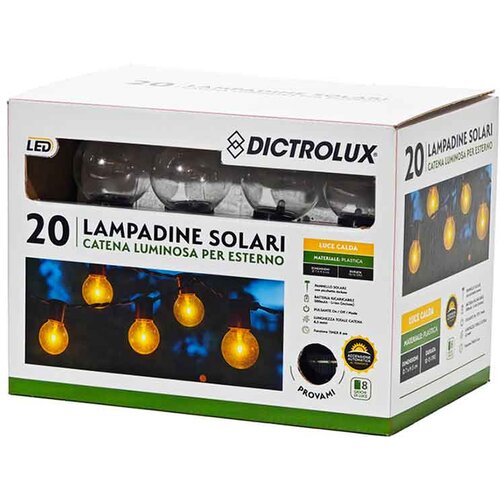 Solarni lampioni za vrt &ndash; LED lanac s 20 solarnih žaruljica Cene