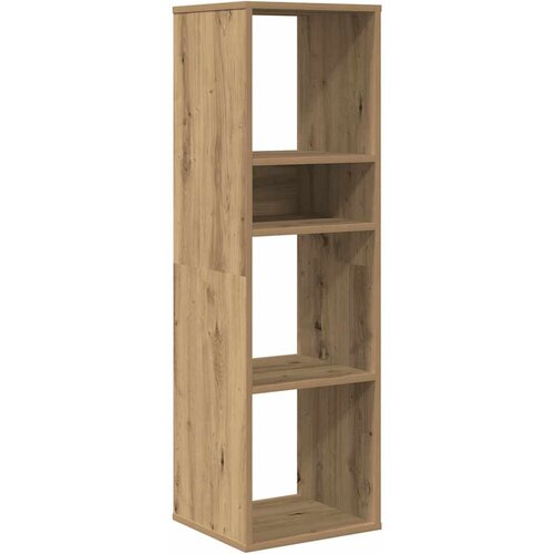 Maison Chic Knjižna omara - Knjižni regal artisan hrast 34x31x112 cm inženirski les, (21724585) Slike