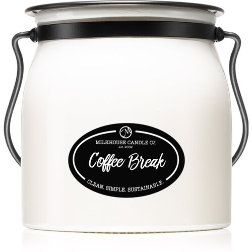 Milkhouse Candle Co. Creamery Coffee Break dišeča sveča Butter Jar 454 g Cene