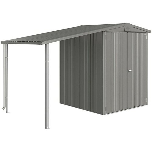 BIOHORT Europa Bočna nadstre&scaron;nica (D x &Scaron;: 1,56 x 1,5 m, Čelik, Kvarc sivo) Cijene