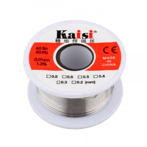  Kalaj zica Kaisi 0.5mm/Sn60%/Pb40%/Flux (fluks) 1.2% Cene
