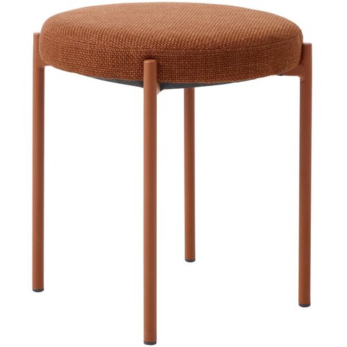 Unique Furniture Kovinski stolček v barvi terakote Pelican – Cene