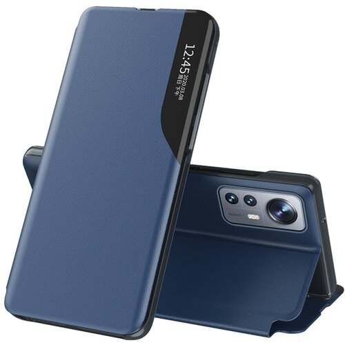  Etui/ovitek s prednjim okencem za Xiaomi 12/12X/12S, moder Cene
