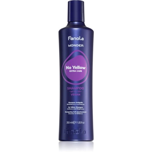 Fanola Wonder No Yellow Extra Care Shampoo &amp;scaron;ampon za nevtralizacijo rumenih tonov 350 ml Slike