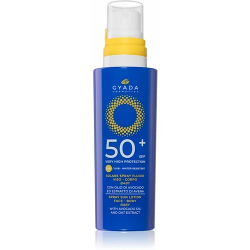 GYADA Cosmetics Solar zaščitna krema za obraz in telo za otroke SPF 50+ 150 ml