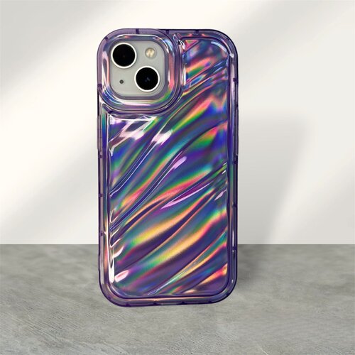  futrola sedef waves za iphone 15 pro max (6.7) lila Slike
