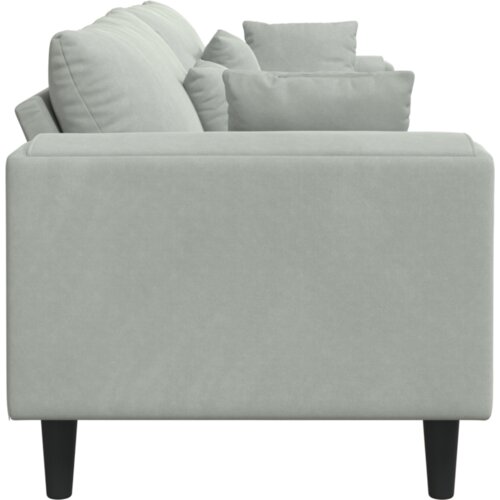vidaXL Baršunasta sofa s jastukom s jastukom 208 cm Baršun Cene