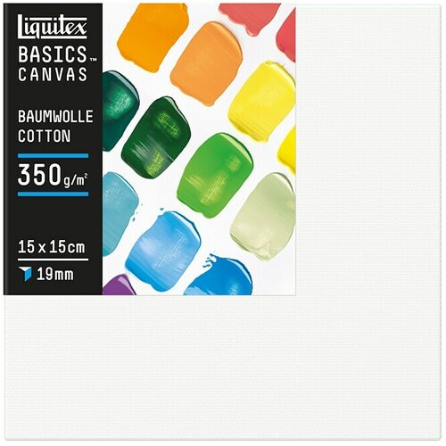 LIQUITEX Basics Slikarsko platno sa drvenim okvirom (15 x 15 x 1,9 cm, Pamuk, Trostruko grundirano) Cijene