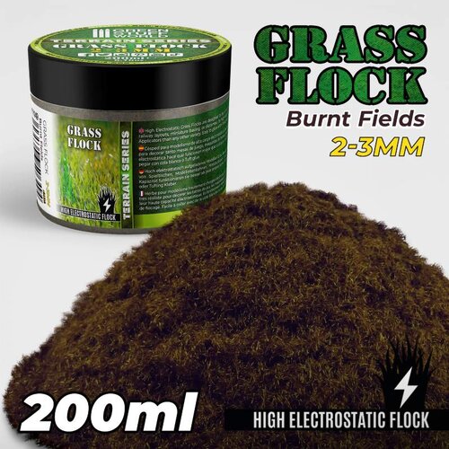 Green Stuff World Static Grass Burnt Fields | Statička trava 2–3mm spaljena polja 200ml Cene