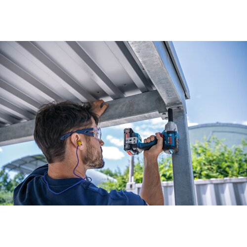 Bosch Professional akumulatorski udarni stezač GDS18V-450P, 1/2&amp;quot;, 450 Nm, bez baterije u L-BOXX-u Slike