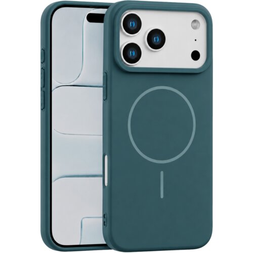 Apple rigid silicone magsafe maska za iphone 17 pro &ndash; zelena Cene