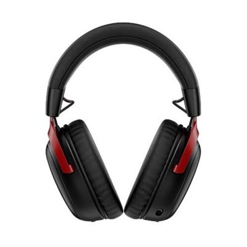 HP Bežične gaming slu&amp;scaron;alice HyperX Cloud III S Wireless, 2,4 GHz i Bluetooth, crno-crvene Slike