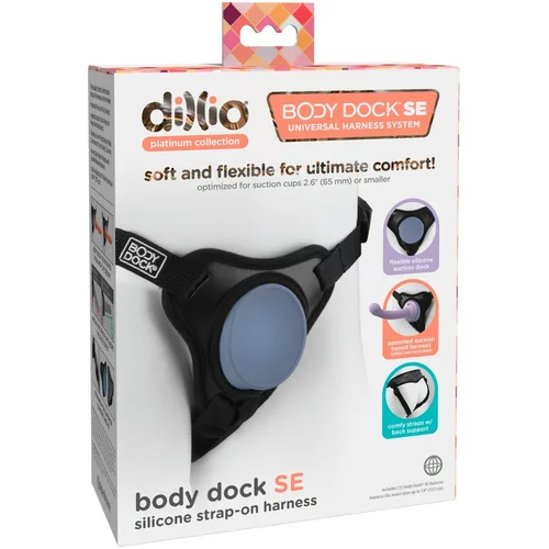 DILLIO Body Dock SE - pritrdljivo dno (črno-modra)