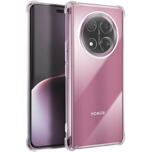 Oem Mayaxess, Honor Magic 7 Lite Protistresna lupina z ojačanimi vogali Za&scaron;čitena kamera, Prozorno, (5000215689) Cene