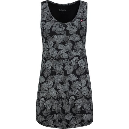 LOAP BEILY Women&amp;#039;s top Gray / Black Slike