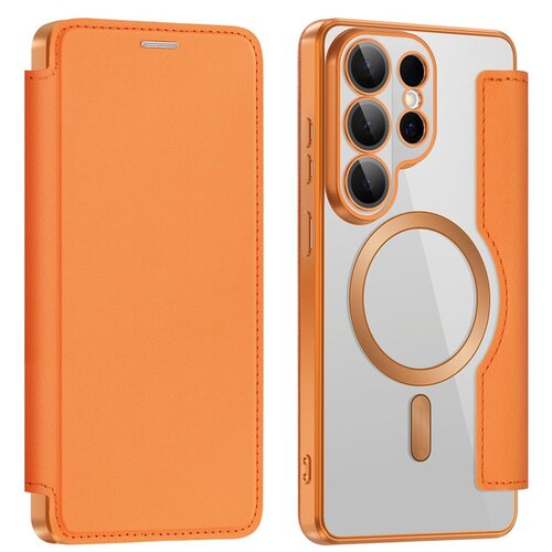  Maska za Samsung S26 Ultra/ S948B narandžasta na preklop Coral Mag Case Book Cene