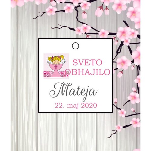  Kartončki za darila  OBHAJILO KAROBH 01 Cene