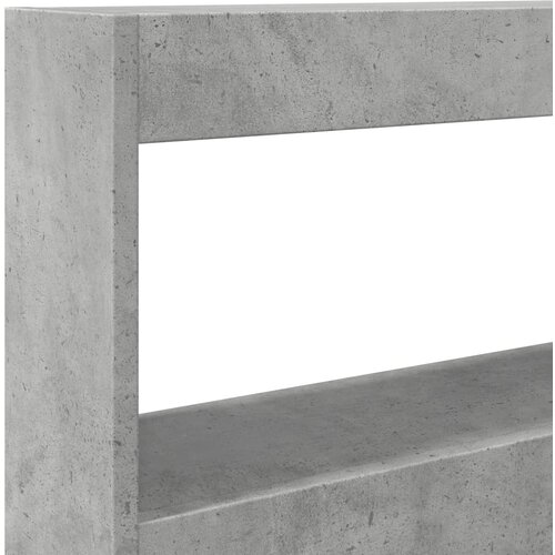  za uzglavlje LED svjetlima boja betona 120x17x102 cm Slike