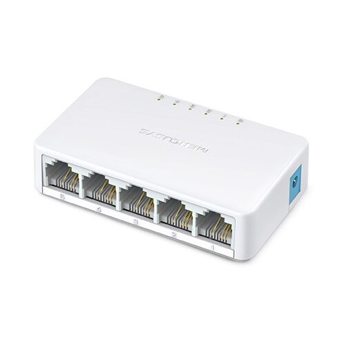 Mercusys MS105(EU) 5-Port 10/100Mbps Desktop Switch Cene
