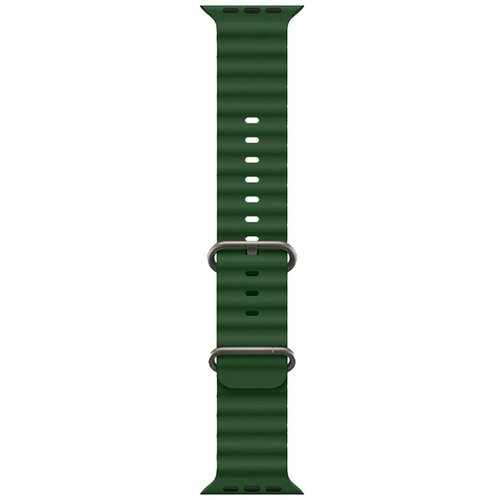 Hoco Silikonski pa&scaron;ček za iWatch, 42/44/45/49 mm, zelena - iWatch WA12 Alfa Cene