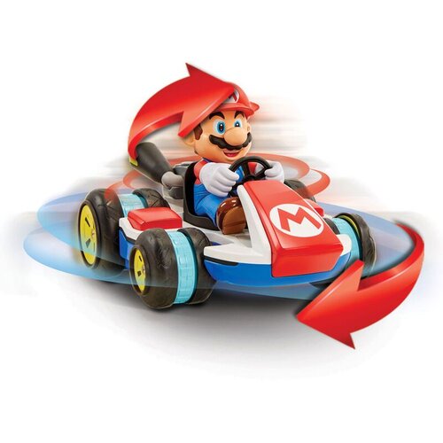 Super Mario Mini autić na daljinsko upravljanje Mario Kart - Mario, 20 cm Slike