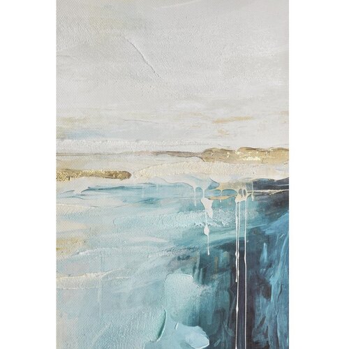 BIZZOTTO Tiskana/z ročno naslikanimi elementi slika na platnu 60x60 cm Crown &amp;ndash; Slike