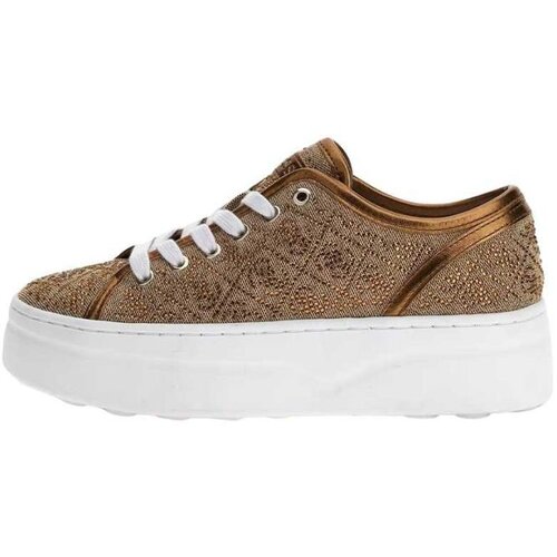 Guess ženske patike sa cirkonima gfltqen FAL12 beige Slike