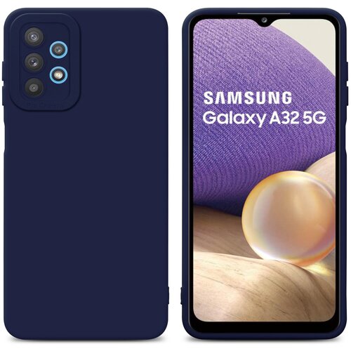 Cadorabo Case, združljiv s Samsungom v tekoči temno modri barvi - za&scaron;čitni pokrov iz fleksibilnega silikona TPU, (20596272) Cene