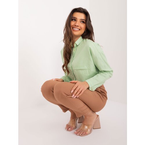 BY POMMES LIFE Shirt-BP-KS-1019.73-Pistachio Cijene