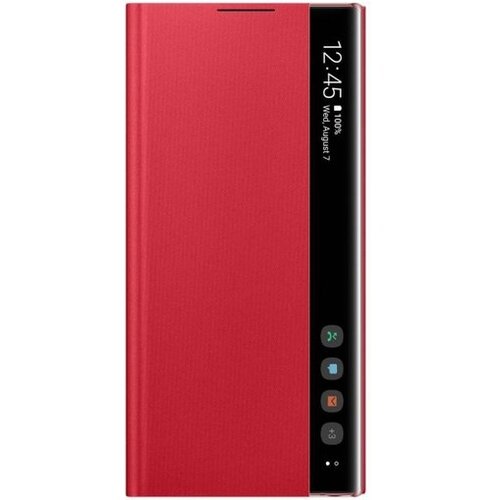 Samsung original torbica clear view ef-zn970cre za galaxy note 10 n970 - rdeča Cene