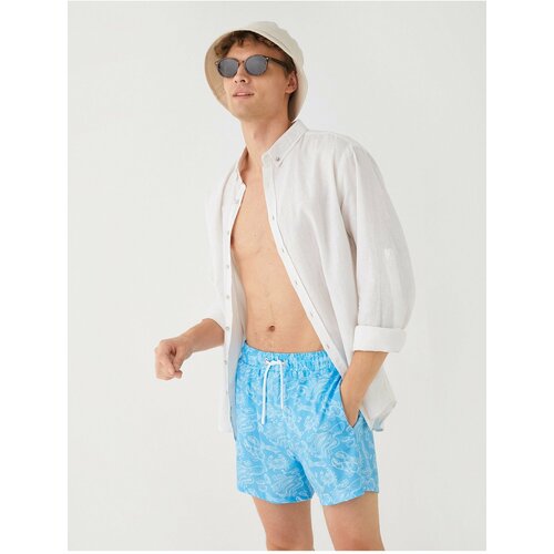 Koton Swimsuit - Blue - Plain Cene
