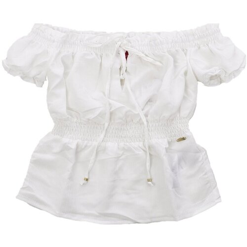 Guess Majice & Polo majice Q3YP08 WCLE0 Bela Cene