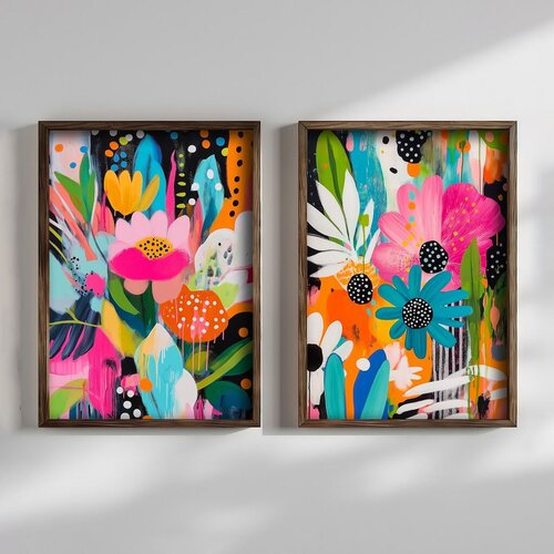 Wallity slika TUN135, 2 dela, 70 x 50 x 3 cm Slike