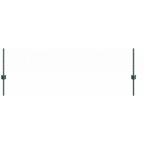 Stup za ogradu 5 pcs Zelena 80 cm Čelik Slike