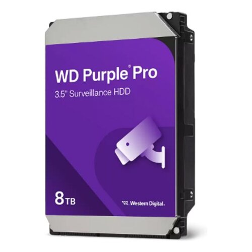 Western Digital Purple Pro Smart 8TB Surveillance 3,5" SATA3 256MB 7200rpm WD8002PURP trdi disk Cene