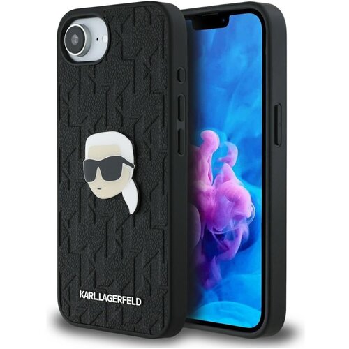 Karl Lagerfeld ETUI MONOGRAM KARL HEAD PIN ZA IPHONE 16E LUKSUZNA ZA&Scaron;ČITA, (5000013459) Cene
