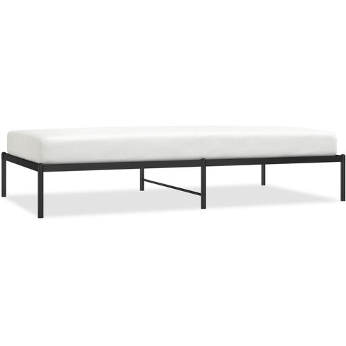 Maison Chic Kovinski Postelja za odrasle - Posteljni Okvir črn 107x203 cm, (22081815) Cene