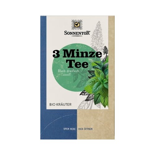 Sonnentor Bio čaj "3-Minze" - 18 vrećica čaja Cene