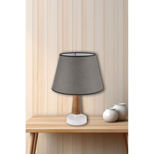 Opviq 302 - Grey, Brown, White GreyBrown White Table Lamp Slike