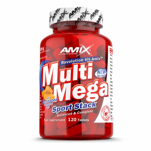 Amix multi mega stack &amp;ndash; preko 40 vitamina i minerala za maksimalne performanse 60 Slike
